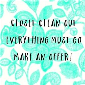 CLOSET CLEAR OUT! 🎉